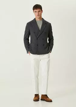 Белые брюки Lardini