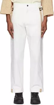 Белые брюки-шортики A. A. Spectrum