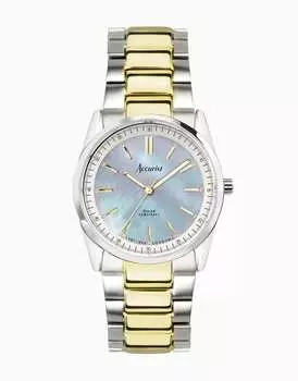 Белые часы Accurist Everyday с солнечной батареей