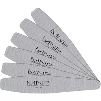 Белые деревянные напильники 150 Zebra 180 — 6 шт. Mesauda