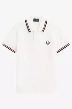 Белые дети моя первая рубашка поло Fred Perry, белый