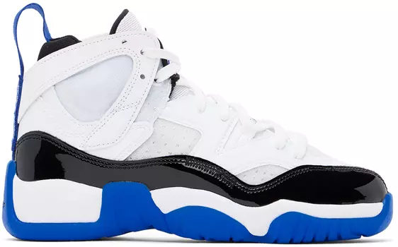 Белые детские кроссовки Nike Jordan Kids Jumpman Two Trey Big Kids