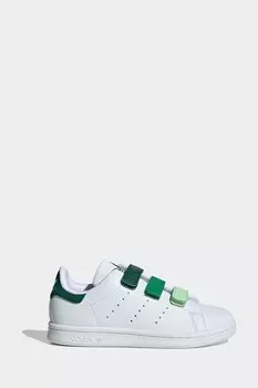 Белые детские кроссовки Stan Smith Adidas Originals, белый