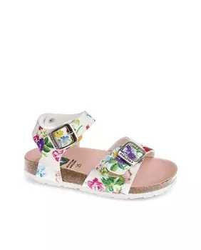 Белые девичьи босоножки с застежкой на пряжку Pablosky, белый