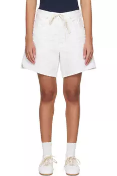 Белые джинсовые шорты Brynn на завязках Citizens of Humanity