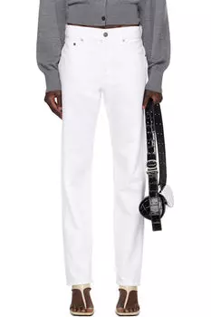 Белые джинсы Каллум KHAITE
