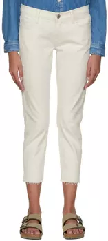 Белые джинсы Le Garcon Crop FRAME