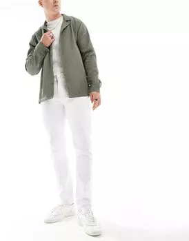 Белые джинсы скинни ASOS DESIGN
