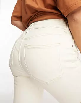 Белые джинсы скинни ASOS DESIGN Maternity