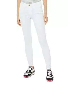 Белые джинсы скинни Le Skinny De Jeanne Blanc FRAME