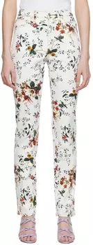 Белые джинсы Skylar Erdem