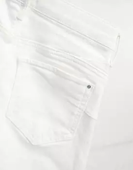 Белые джинсы средней посадки River Island Petite