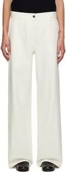 Белые джинсы The Row Perseo