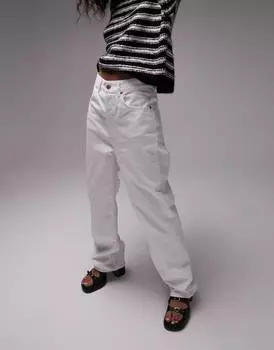 Белые джинсы Topshop Kort