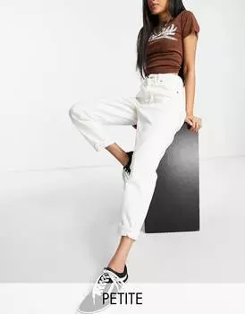 Белые джинсы Topshop Petite Mom