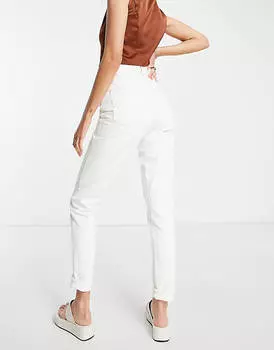 Белые джинсы Topshop Tall Mom