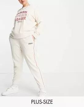 Белые джоггеры adidas Originals 'Retro Luxury' Plus