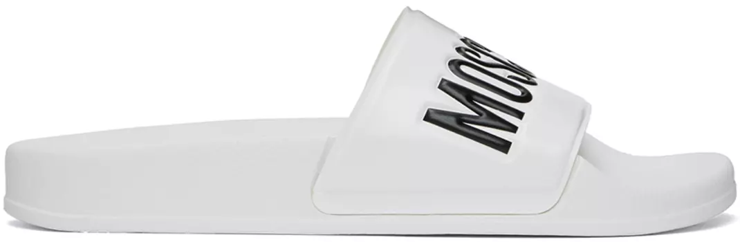 Белые горки для бассейна Moschino