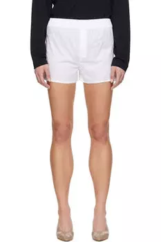 Белые хлопковые боксеры Ami de Coeur AMI Paris