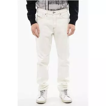 Белые хлопковые джинсы Деним Diesel, White