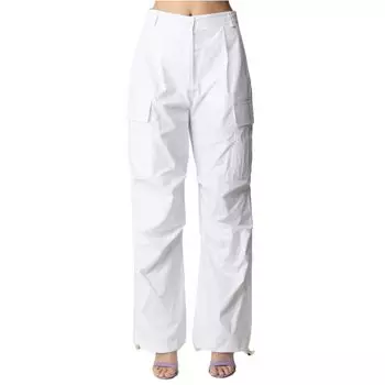 Белые хлопковые джинсы и брюки Patrizia Pepe