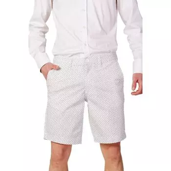 Белые хлопковые короткие шорты Armani Exchange