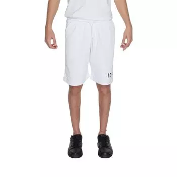 Белые хлопковые короткие шорты Icon