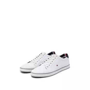 Белые хлопковые кроссовки Tommy Hilfiger