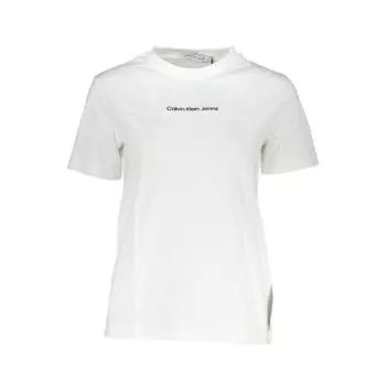 Белые хлопковые топ и футболка Calvin Klein