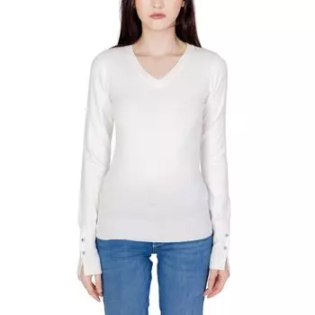 Белые хлопковые топ и футболка GUESS