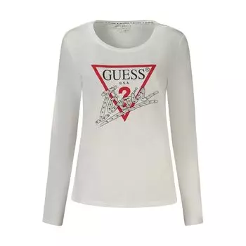 Белые хлопковые топ и футболка Guess Shoes