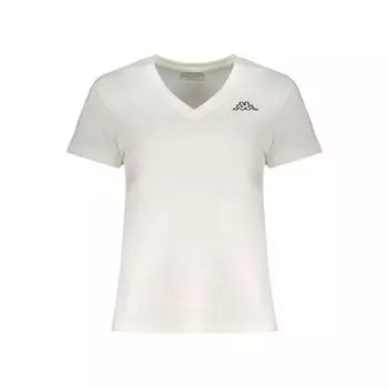 Белые хлопковые топ и футболка Kappa