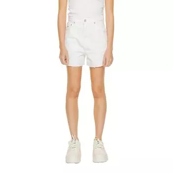 Белые хлопоковые Rigenerato шорты Tommy Jeans