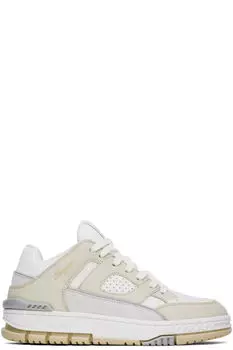 Белые и бежевые кроссовки Area Lo Axel Arigato