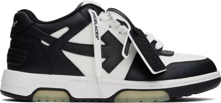 Белые и черные кроссовки для офиса Off-White, белый/черный