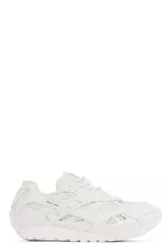 Белые и не совсем белые кроссовки Orbit Bottega Veneta