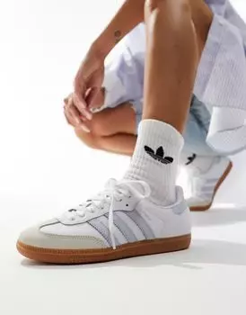 Кроссовки Adidas Originals Samba OG, светло-голубой