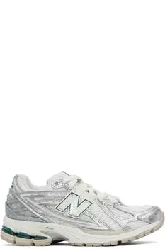 Белые и серебристые кроссовки 1906R New Balance