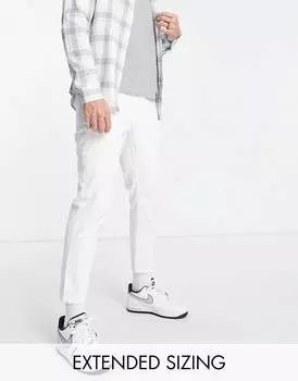 Белые классические джинсы ASOS DESIGN