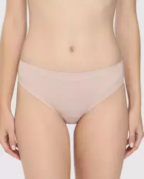 Белые классические трусики с хлопковой лентой Janira, цвет Natural