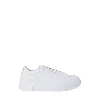 Белые кожаные кроссовки Armani Exchange