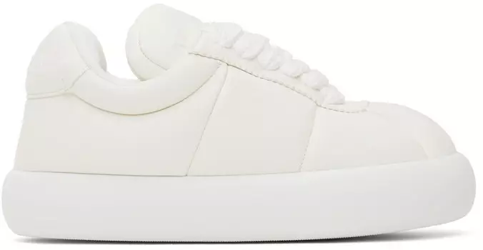 Белые кожаные кроссовки Bigfoot 2.0 Marni, Lily white