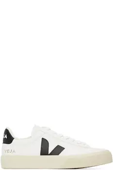 Белые кожаные кроссовки Campo VEJA