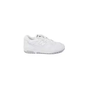 Белые кожаные кроссовки New Balance