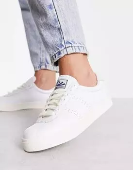 Белые кожаные кроссовки Superga 2843 Club S