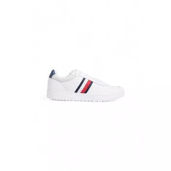 Белые кожаные кроссовки Tommy Hilfiger