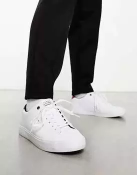Белые кожаные кроссовки Tommy Hilfiger harlem core