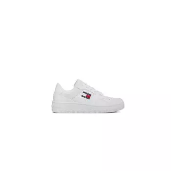 Белые кожаные кроссовки Tommy Jeans