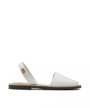 Белые кожаные сандалии Menorcan унисекс CASTELL MENORCA, белый