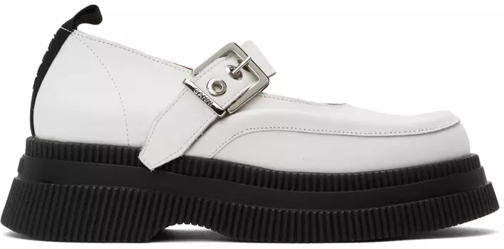 Белые криперы Мэри Джейн Квартиры GANNI